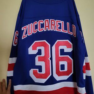 MATS ZUCCARELLO NEW YORK RANGERS JERSEY